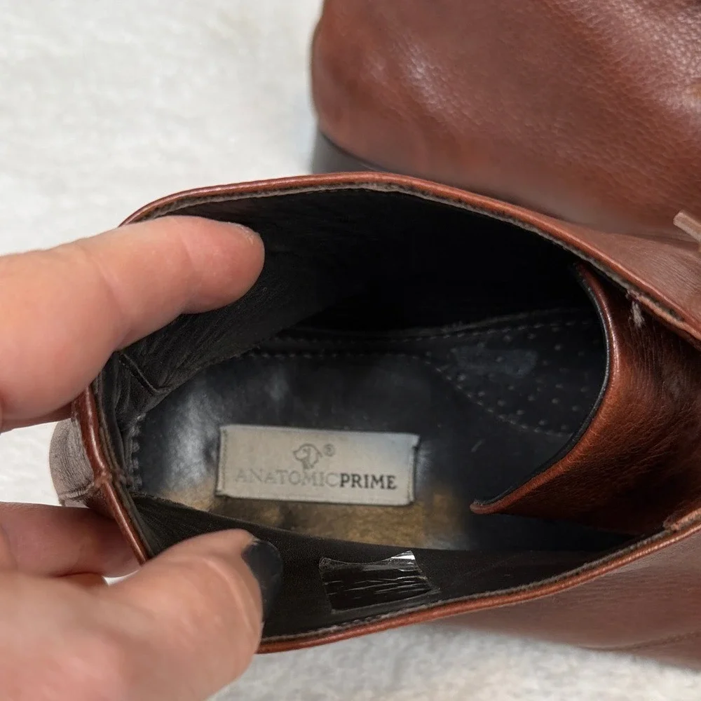 Anatomic Prime Soft‎ European Leather Brown Men's Chukka Boots Size 45